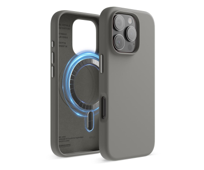 Etui / obudowa na smartfona Elago Magnetic Silicone do iPhone 16 Pro Medium Gray